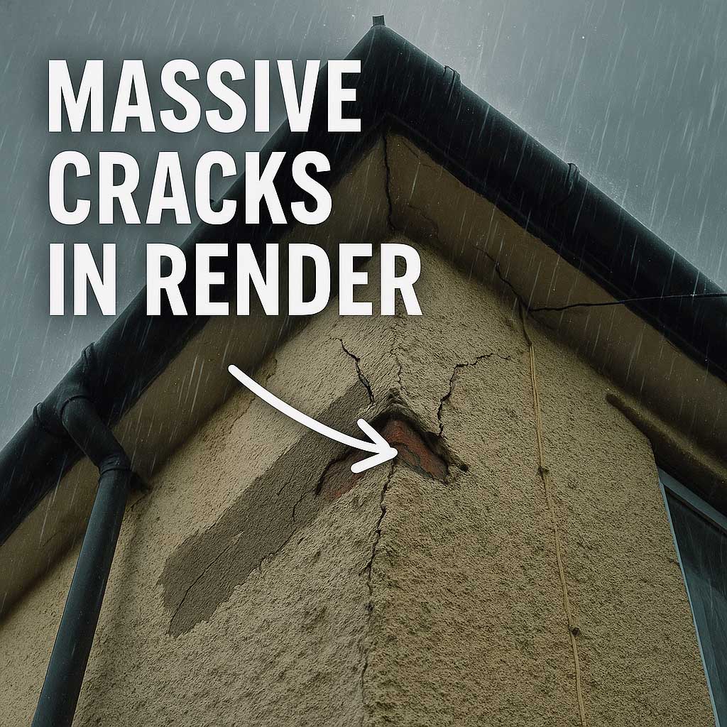 Massive cracks in the cement on my house